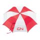 Red and White CN Golf Umbrella