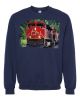 CN - Railway Engine Crewneck Navy