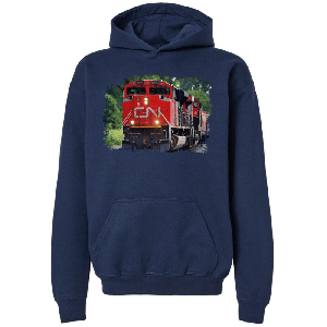 CN - Railway Engine Hoodie Navy Youth