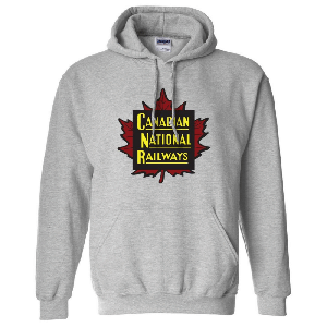 CN Maple Leaf hooded sweatshirt