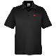 Performance Men's Polo - Black with red CN logo